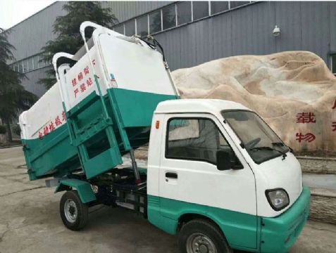 點擊查看詳細信息<br>標題：自卸式電動四輪垃圾車 閱讀次數：1419